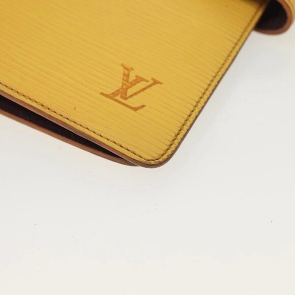 LOUIS VUITTON Epi Agenda MM Day Planner Cover Yellow R20049 LV Auth 136711 - Picture 3 of 16